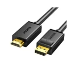 UGREEN DP101 (10204) DisplayPort Male to HDMI Male 4K UHD Cable (5m) - Black