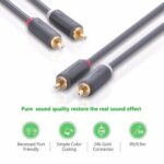 UGREEN 10519 2RCA Male to 2RCA Male Audio Cable - 3m (Black)