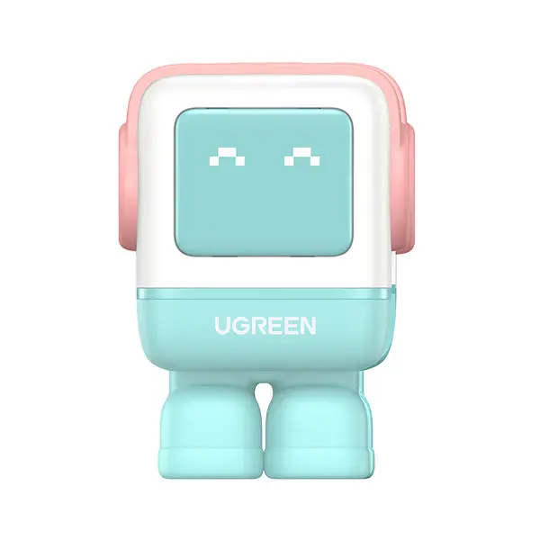 45089-1-600x600-1.webp UGREEN 45089 Uno RG 30W USB-C GaN Fast Charger Pink Blue US - Image 1