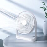 JISULIFE FA19 USB Portable Rechargeable Desktop Fan 4000mAh