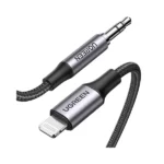UGREEN 70862 Lightning to 3.5mm Audio Adapter Aluminium Braided 2m