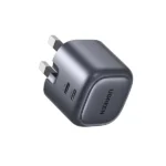 UGREEN Nexode 90399 45W 2-Port USB-C PD GaN Fast Wall Charger UK Plug (Space Gray)