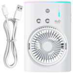 DP-7688 Rechargeable Portable Fan and Humidifier