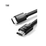 UGREEN HD119 (30999) High-Speed 4K Braided HDMI Male to Male Cable (1m) - Black