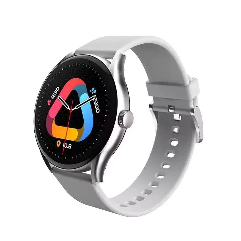 QCY-Watch-GT-Smartwatch-2.jpg QCY Watch GT Smart Watch Retina AMOLED Display – Silver Color - Image 1