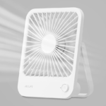JISULIFE FA26A Portable Ultra-Slim Rechargeable Desk Fan