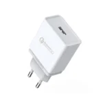 UGREEN 10133 QC3.0 USB Fast Wall Charger EU Plug (White)