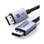 UGREEN DP118 (15383) DisplayPort 2.1 Male to Male Braided Cable (2m) - Black