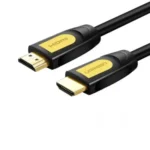 UGREEN HD101 (10128) High-Speed HDMI 2.0 Male to Male Round Cable (1.5m) - Yellow/Black