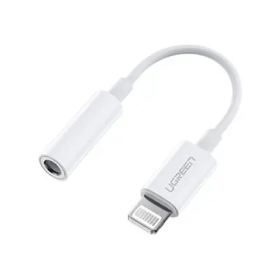UGREEN-US212-30759-Lighting-to-3.5MM-Jack-Adapter-400x400-1.webp UGREEN US212 (30759) Lightning to 3.5mm Headphone Jack Adapter - Image 1