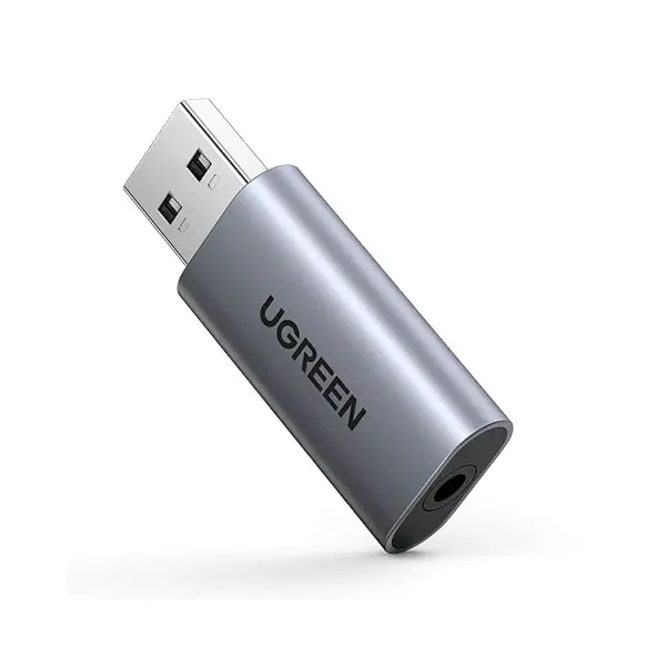 Ugreen-CM383-80864-USB-External-Sound-Card-600x600-1.webp UGREEN 80864 USB External Stereo Sound Adapter with Volume Control - Image 1