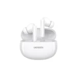 UGREEN 45585 HiTune T6s Hybrid Active Noise-Cancelling Wireless Earbuds (White)