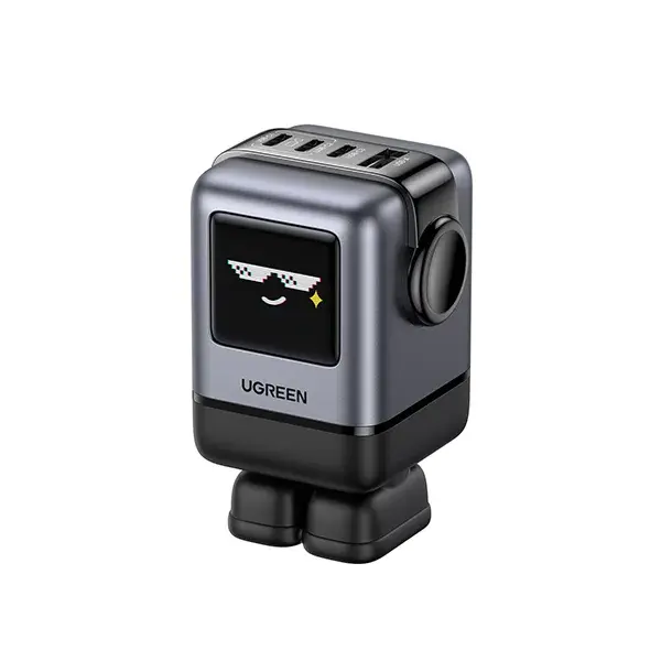 X688-45514B-600x600-1.webp UGREEN 45515B Uno 100W 4-Port GaN Fast Charger EU - Image 1
