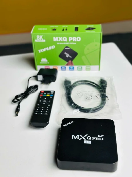 aukoTYJKRlTGxYtXHHU2dTf1RgQiDhAorOmwXxbg.webp Topleo MXQ Pro Android TV Box - Image 1