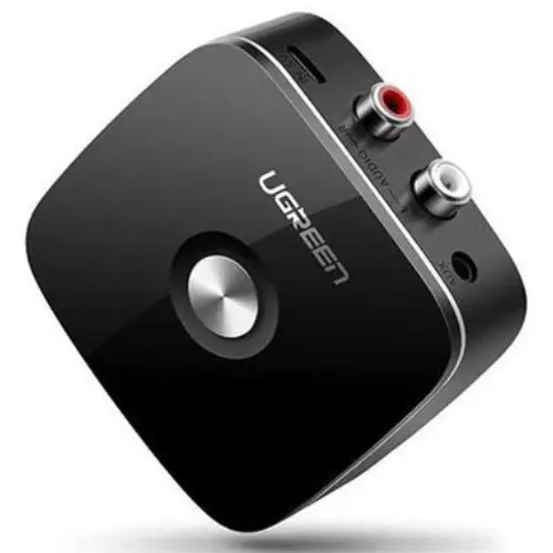cm123-02-500x500-1.webp UGREEN CM123 (30445) Wireless Bluetooth 5.0 Audio Receiver with 3.5mm and 2RCA Adapter - Image 1
