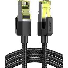 images-10.jpg UGREEN 80424 Cat 7 Shielded Round Ethernet Cable with Braided Mesh 3m #NW150 - Image 1