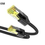 UGREEN 30791 Cat 7 Ethernet Cable Braided Pure Copper 10m (Black) #NW15