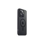 UGREEN 25403 LP751 Black Frame Frosted Back Plate Magnetic Protective Case for iPhone 15 Pro Max (6.7-Inch)