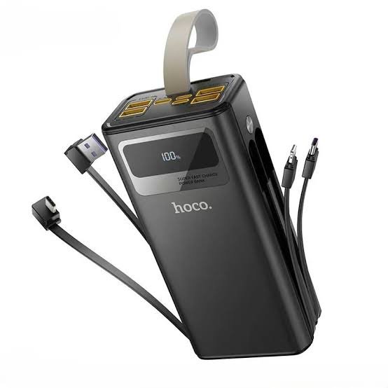images-2-1.jpg Hoco MMJ-06 22.5W Fully Compatible 30000mAh Power Bank with LED Lamp - Image 1