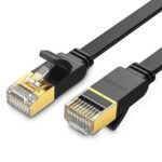 UGREEN 30738 Cat 7 U/FTP Lan Cable Flat Design 0.5m (Black) #NW106