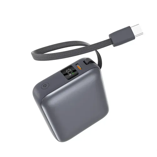 pb10c-01-500x500-1.webp QCY PB10C 10000mAh 35W PD Fast Charging Mini Power Bank with Built-in Type C Cable - Image 1