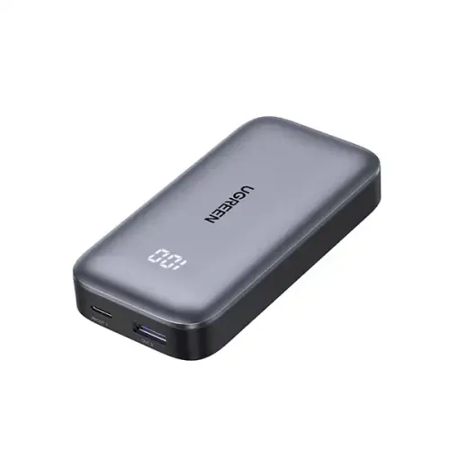 pb502-01-500x500-1.webp UGREEN 25185 PB502 10000mAh 30W Two-Way Fast Charging Power Bank - Grey - Image 1