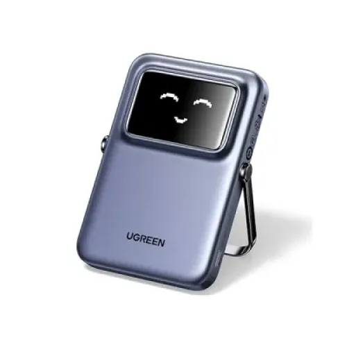 pb571-500x500-1.webp UGREEN 35605B PB571 Uno 5000mAh 20W Magnetic Wireless Power Bank - Grey - Image 1