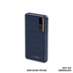Remax RPP-316 Noah Series 22.5W 20000mAh PD20W+QC Fast Charging Power Bank