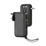 Wiwu 3 In 1 22.5W Quick Charger 10000mAh Power Bank with Built-in Cables