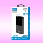 MOXX MP-PB10 22.5W Super Fast Charging 10000mAh Power Bank with Digital Display