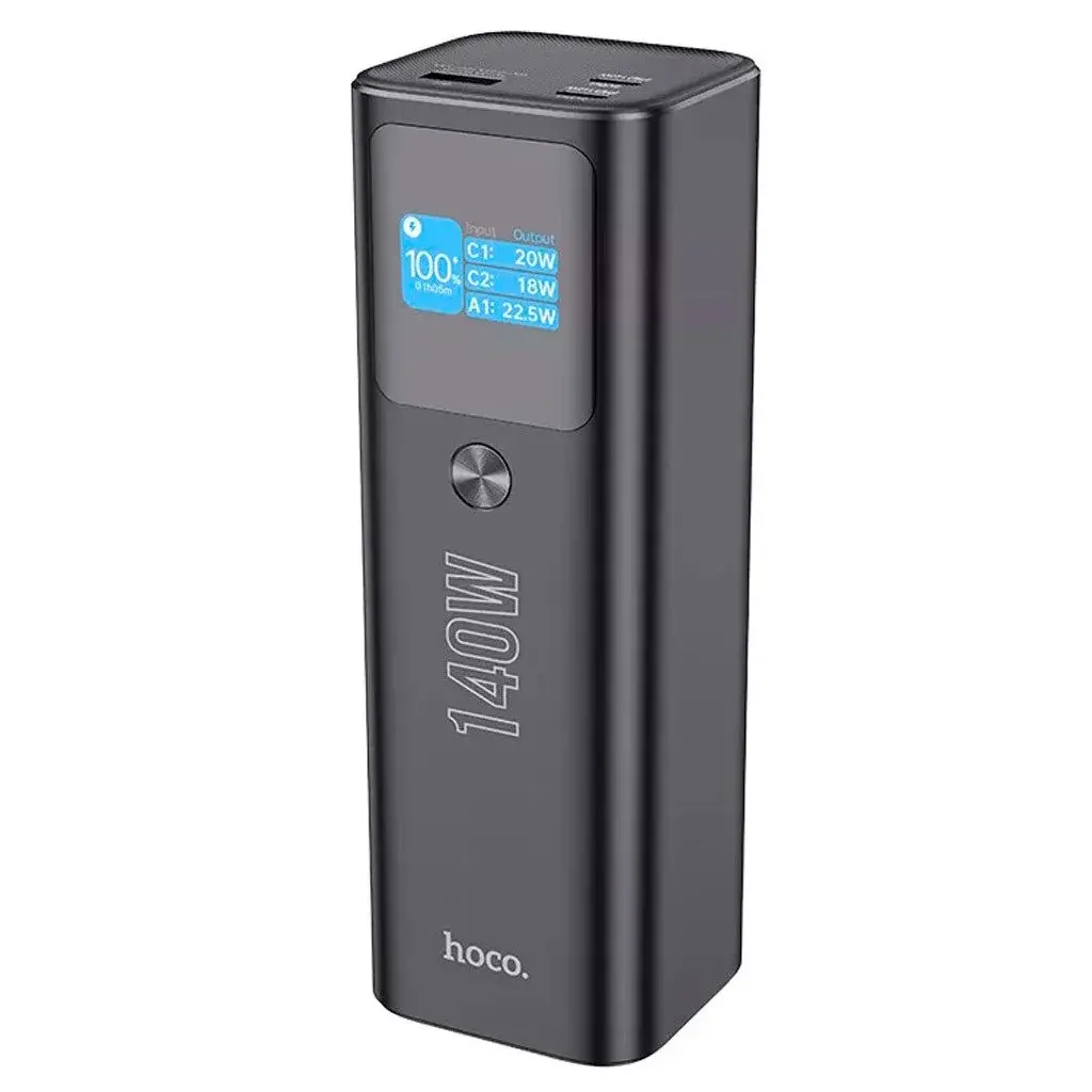 product_12303_main.webp HOCO Q17 Electric PD140W 25000mAh Power Bank with TFT Smart Color Display - Image 1