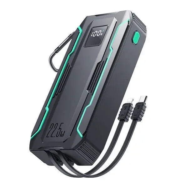 product_12651_main.webp Joyroom JR-L018 22.5W 20000mAh Fast Charging Power Bank with Built-in Dual Cables - Image 1