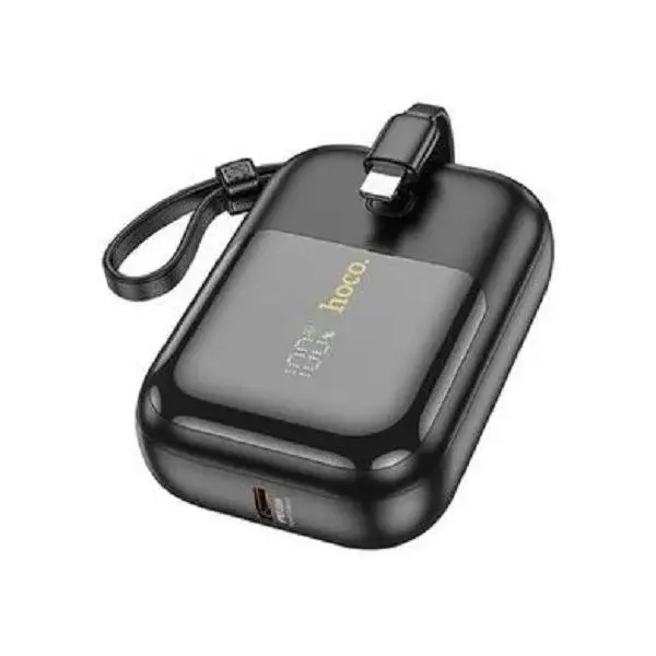 product_12793_main.webp Hoco Q20 Fountain 22.5W 10000mAh Mini Fast Charging Power Bank with Built-in Cables - Image 1