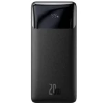 Baseus Bipow PPDML-L01 Digital Display 10000mAh 20W Fast Charging Power Bank - Black
