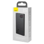 Baseus Adaman 10000mAh 22.5W Metal Digital Display Quick Charge Power Bank - Black