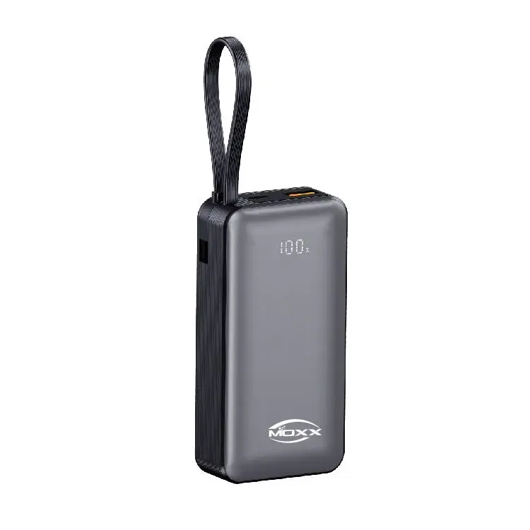 product_13681_main.webp Moxx 10000mAh 22.5W Fast Charging Power Bank with Built-in Type-C & Lightning Cables - Image 1