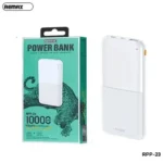 Remax RPP-23 Lango II Series 10000mAh 2.4A Fast Charging Power Bank - White