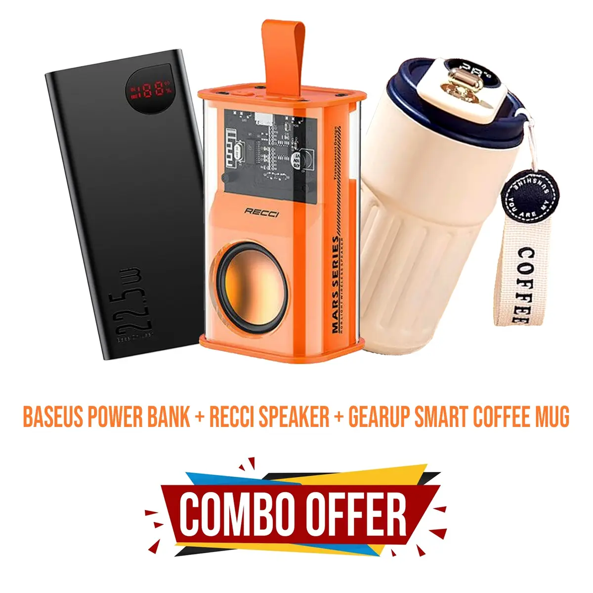 product_14515_main.webp Ultimate Travel Combo Offer - Baseus 22.5W 20000mAh Power Bank + RECCI RSK-W30 Wireless Speaker + Stainless Steel Smart Coffee Cup - Image 1