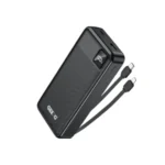 Geeoo P700 20000mAh 22.5W Fast Charging Power Bank with Built-in Type-C & Lightning Cables