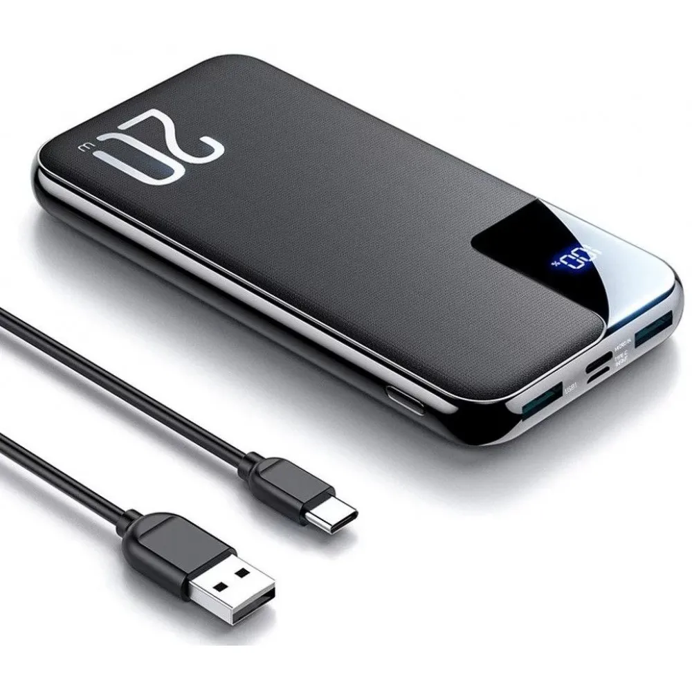 product_1764079139_6925b6237c704.webp Joyroom JR-QP190 Mini 20W PD 10000mAh Fast Charging Power Bank – Pocket Size - Image 1