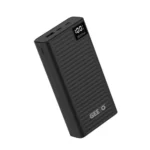 Geeoo P400 22.5W 20000mAh Fast Charging Power Bank – Jet Black Edition