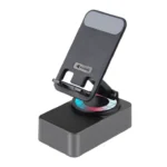 Kisonli M1 Plus 3-in-1 Bluetooth Speaker – 2000mAh Power Bank & 360° Rotating Phone Stand