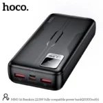 Hoco MMJ-16 Resolute 20000mAh Power Bank – 22.5W Fast Charge with Digital Display