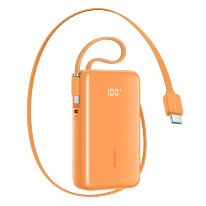 product_1768817240_696e0258b7cb7.webp JOYROOM JR-PR2 35W Mini Power Bank 10000mAh with Retractable Cable - Image 1