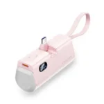 VENTION FHQP0 LED Display 4800mAh Mini Power Bank - Pink