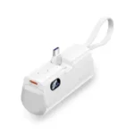 VENTION FHQW0 LED Display 4800mAh Mini Power Bank - White