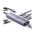 UGREEN 15598 Revodok 1061 6-in-1 USB-C Docking Station (Space Gray)
