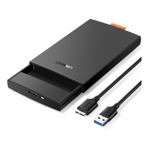 sata-usb-hard-disk-enclosure-01-500x500-1.jpeg UGREEN 60353 US221 USB 3.0 to 2.5-Inch SATA Hard Drive Enclosure - Image 1