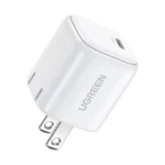 UGREEN Nexode CD318 20W USB-C PD GaN Fast Wall Charger US Plug (White)