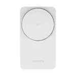 UGREEN 45057 MagFlow W706 2-in-1 Qi2 20W Magnetic Wireless Charger Stand - White